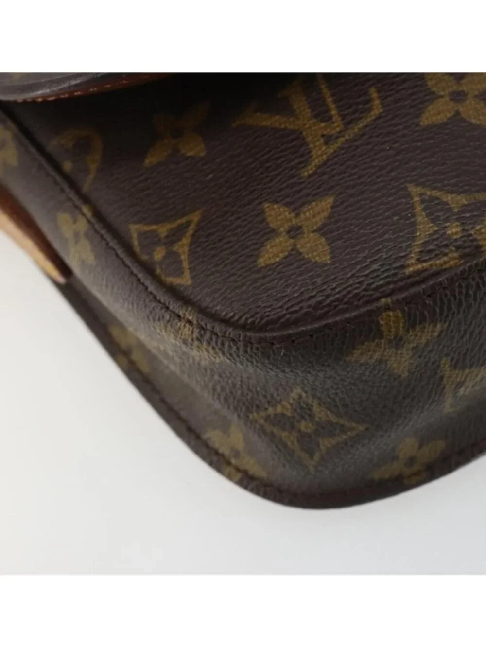 Authentic LOUIS VUITTON Monogram Saint Cloud PM Shoulder Bag M51244 LV